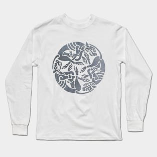 Iron Celtic Dog Design Long Sleeve T-Shirt